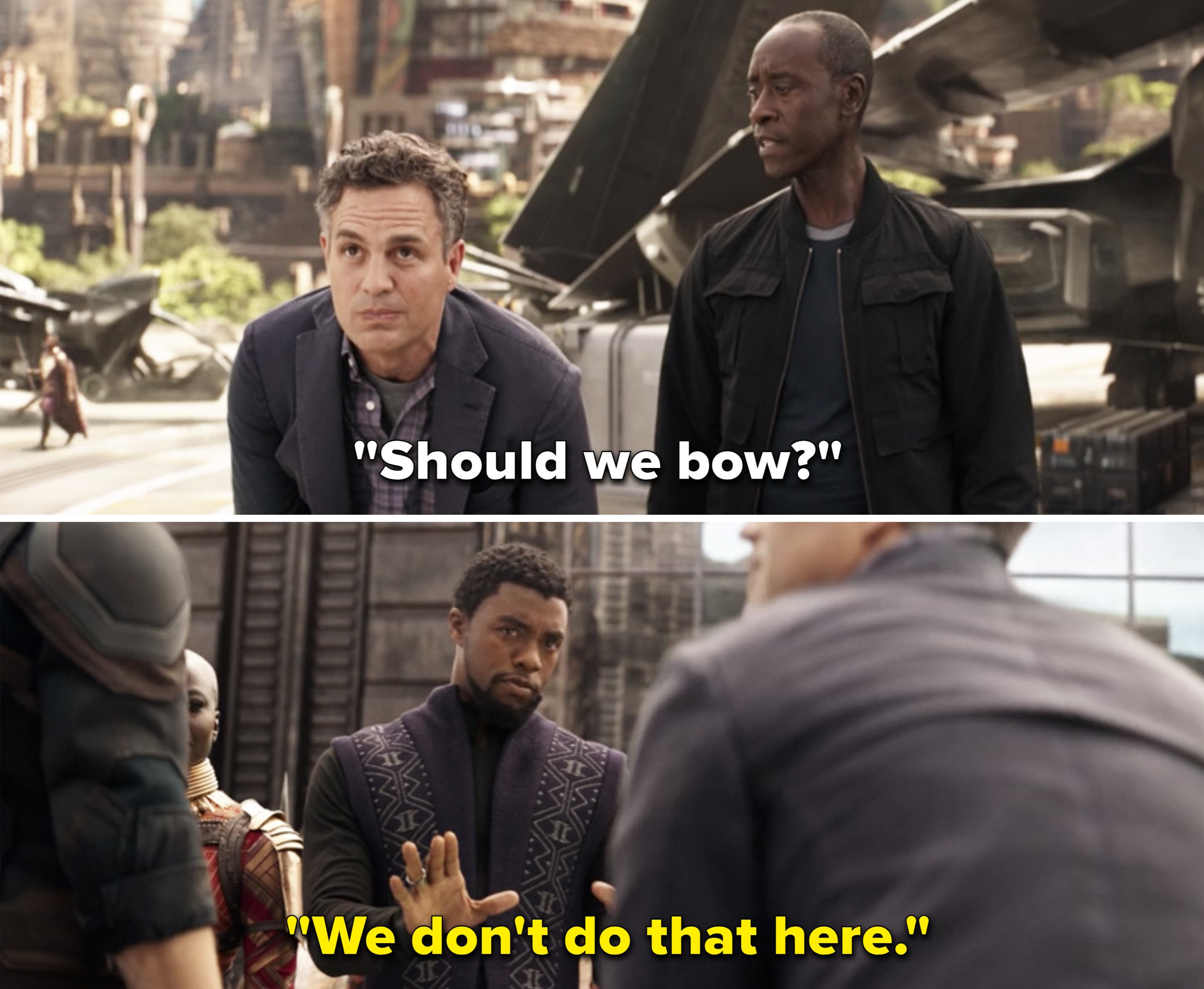 We don&rsquo;t do that here meme